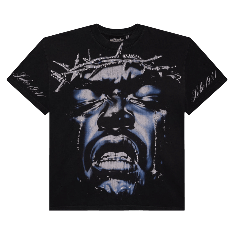 Hellstar Jesus Wept T-Shirt Black