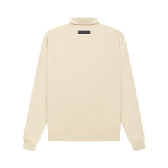 Fear of God Essentials Long-Sleeve Polo Egg Shell