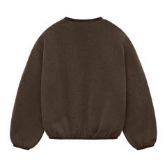 Fear of God Essentials Kids Crewneck Heather Wood