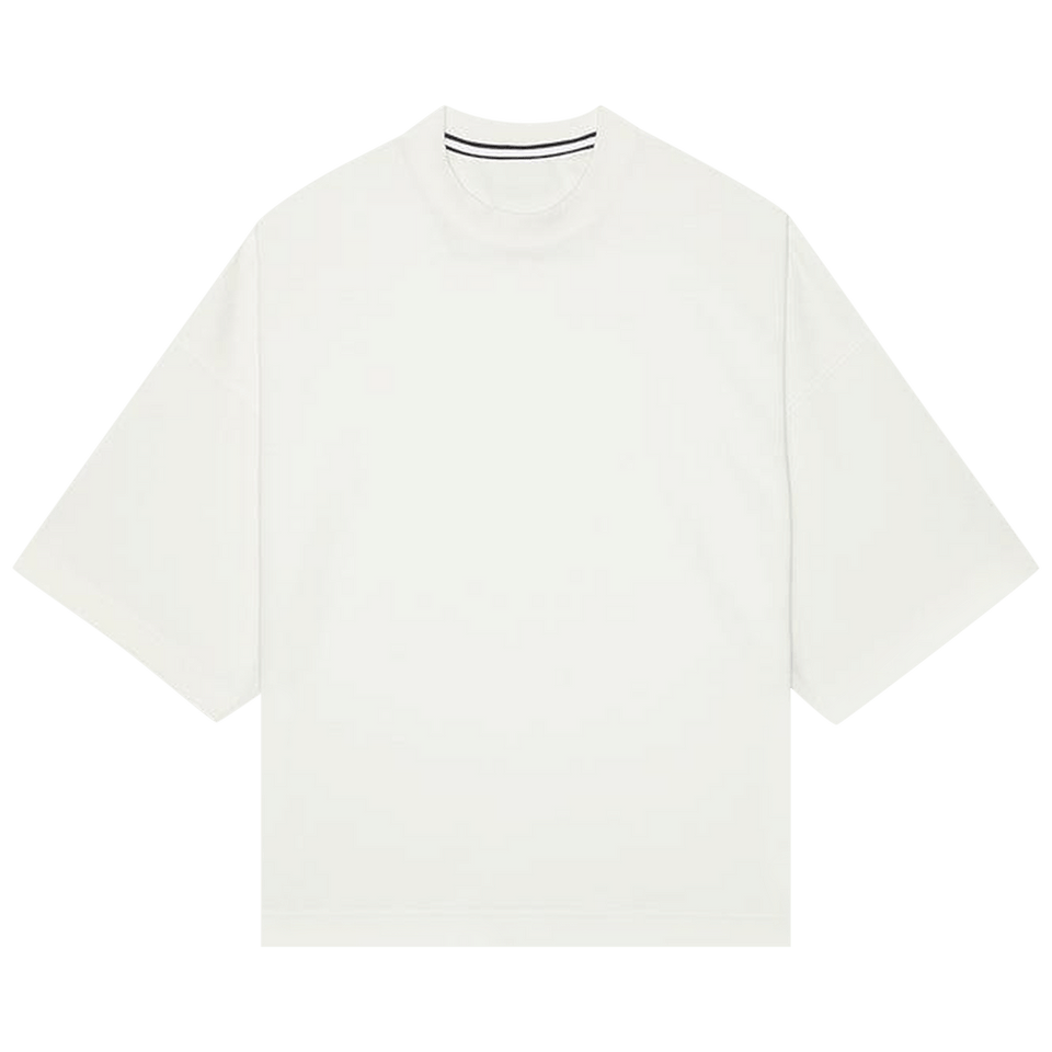 Nike Sportswear Tech Fleece Reimagined Oversized Shorts-Sleeve Sweatshirt Sail