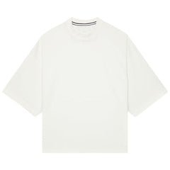 Nike Sportswear Tech Fleece Reimagined Oversized Shorts-Sleeve Sweatshirt Sail