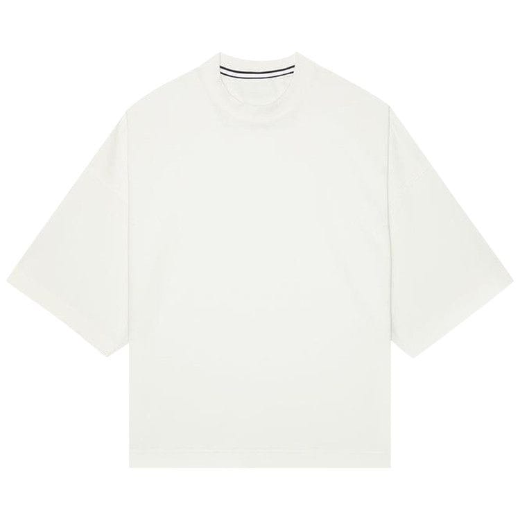 Nike Sportswear Tech Fleece Reimagined Oversized Shorts-Sleeve Sweatshirt Sail