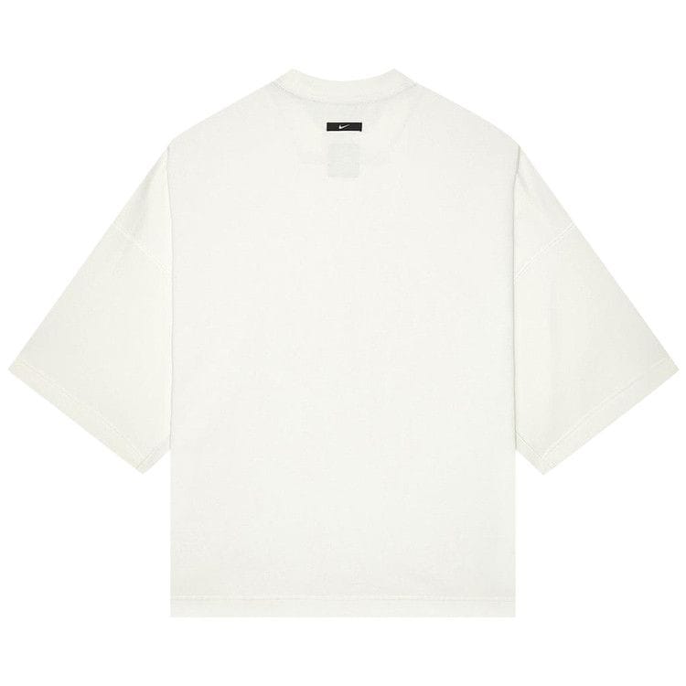 Nike Sportswear Tech Fleece Reimagined Oversized Shorts-Sleeve Sweatshirt Sail