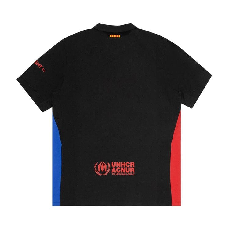 Nike FC Barcelona x Cactus Jack 2024/25 Match Away Jersey Black