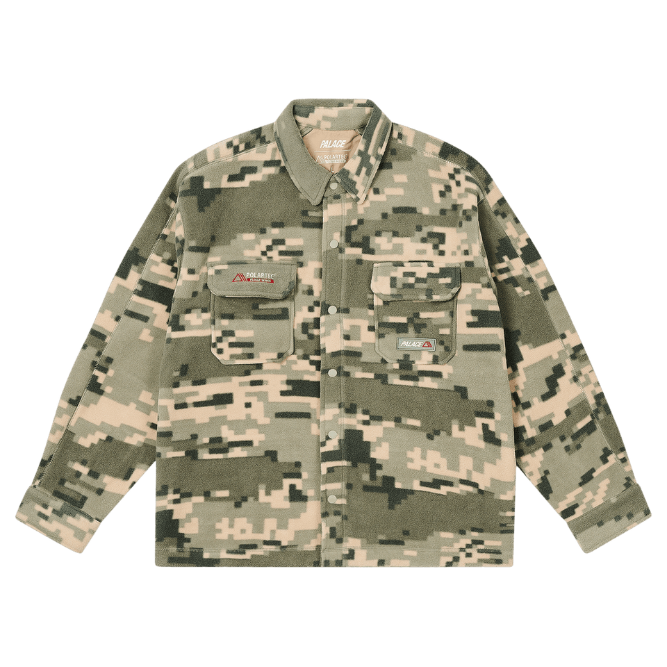 Palace Polartec Overshirt Tiger Digi Camo