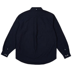 Palace Seersucker Oxford Shirt Navy