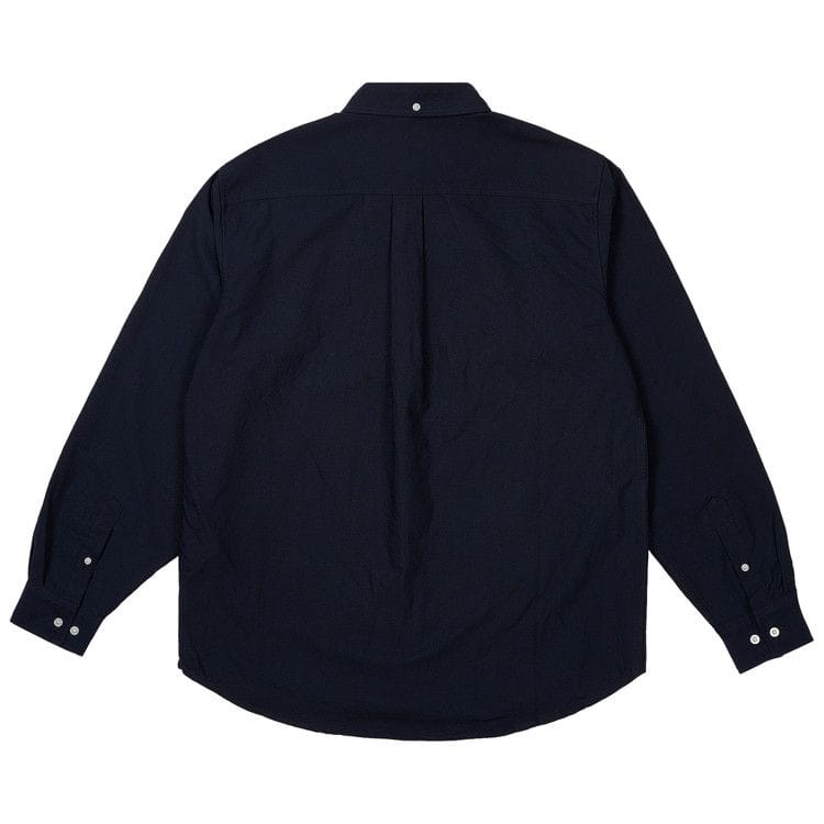 Palace Seersucker Oxford Shirt Navy