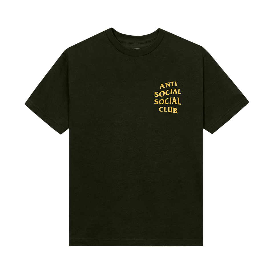 Anti Social Social Club Mind Games T-Shirt Olive