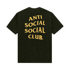Anti Social Social Club Mind Games T-Shirt Olive