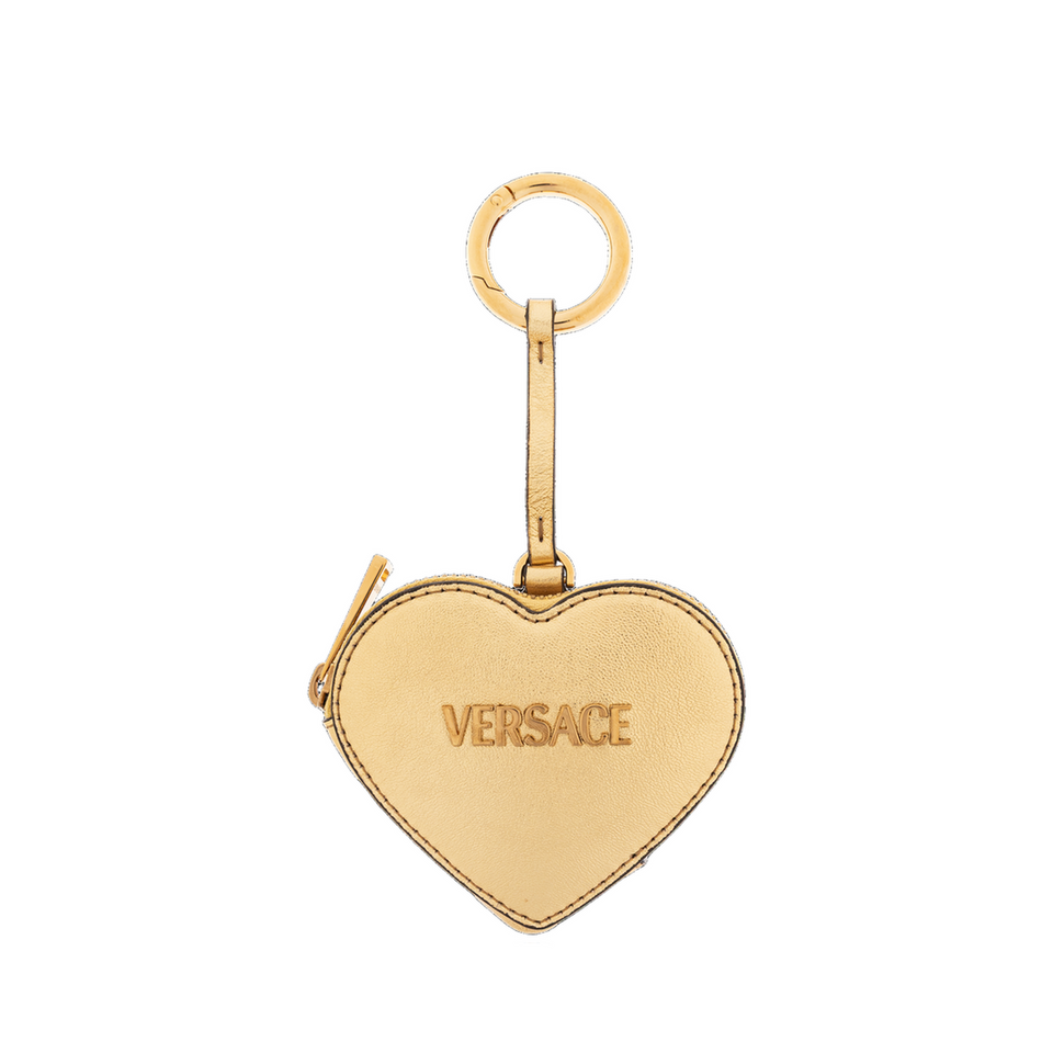 Zipped Keychain Pouch - Gold
