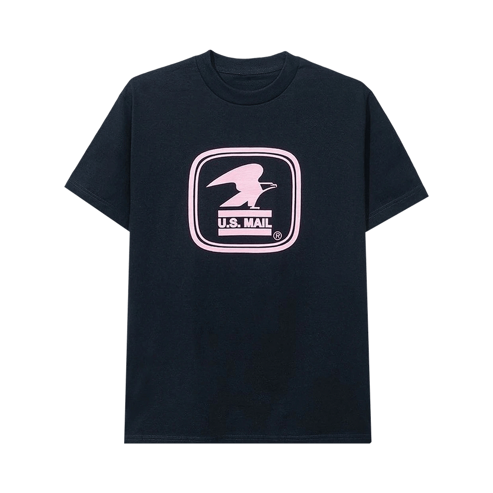 Anti Social Social Club x USPS Work T-Shirt Navy