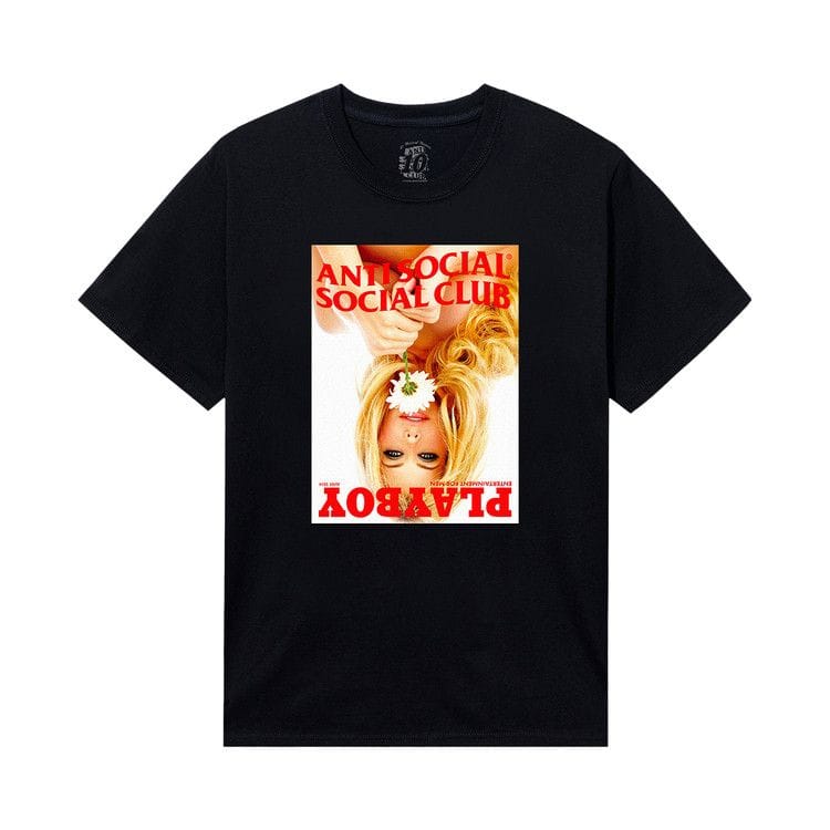 Anti Social Social Club x Playboy Of The Year T-Shirt Black