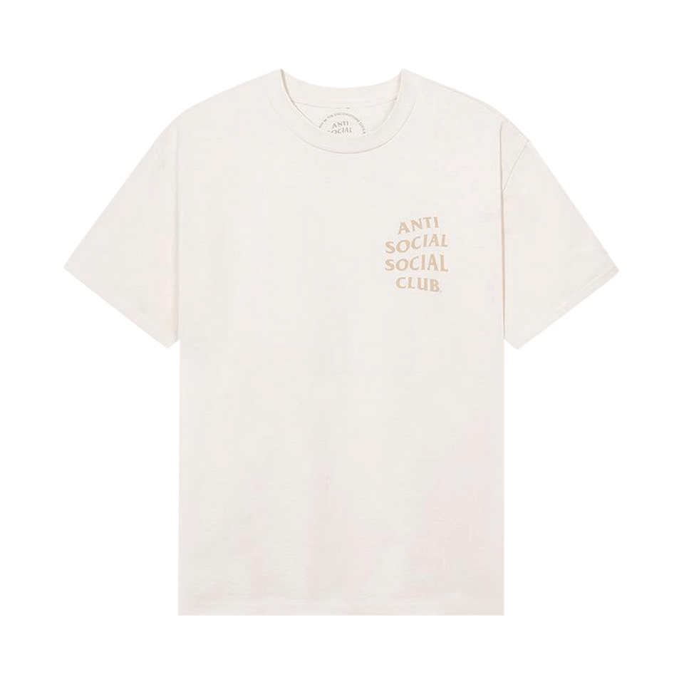Anti Social Social Club Mind Games T-Shirt Natural