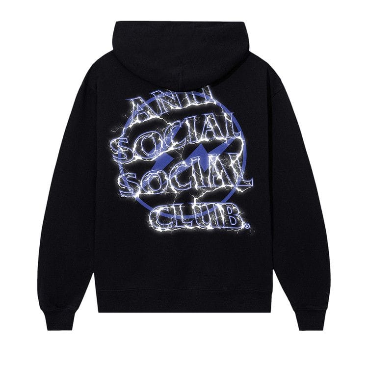 Anti Social Social Club x Fragment Design Bolt Hoodie Black/Navy