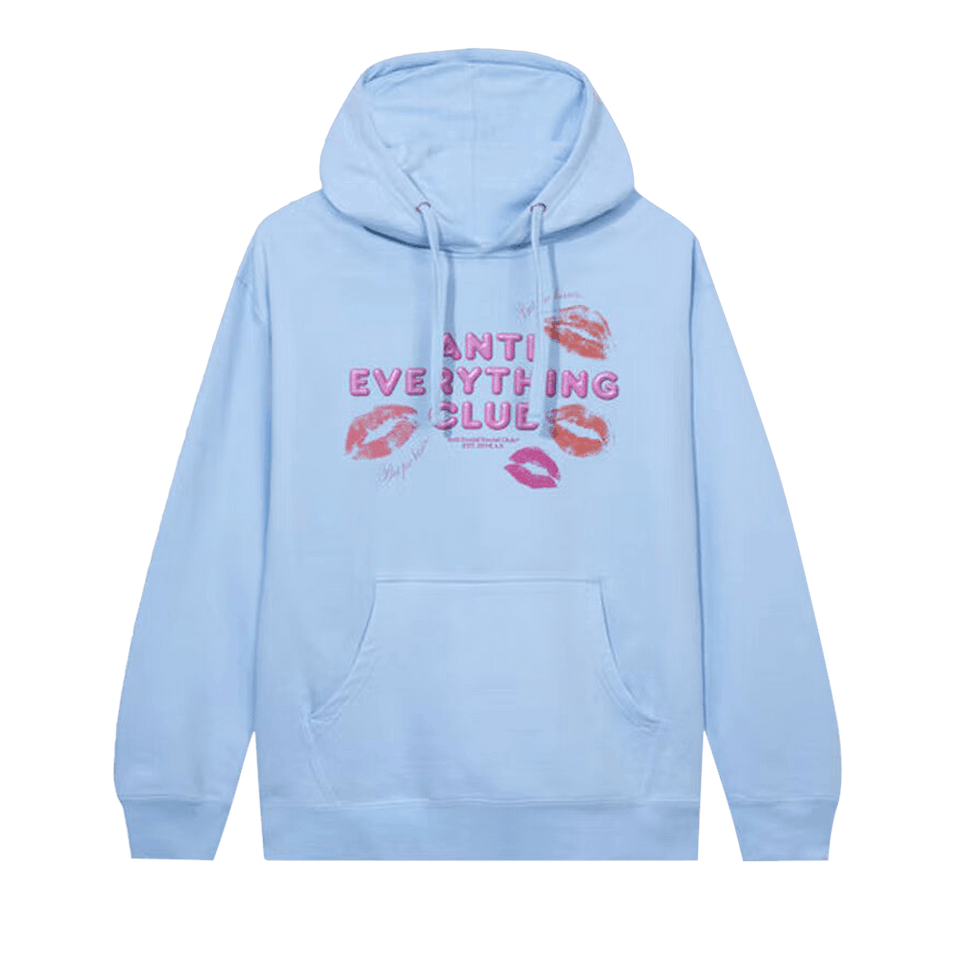 Anti Social Social Club Anti Everything Club <3 Hoodie Blue