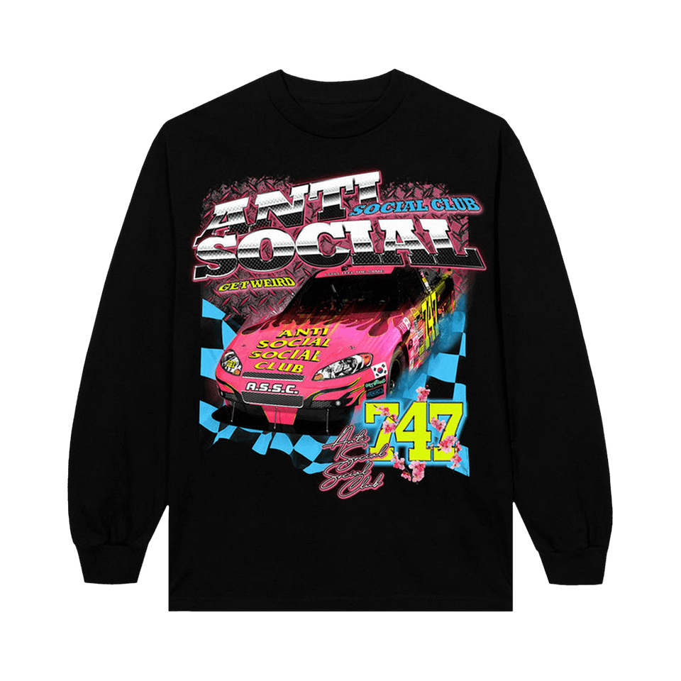 Anti Social Social Club Speechless Crewneck Black