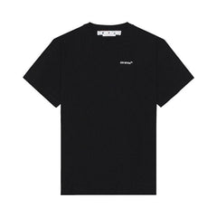 Off-White Arrows Logo Print T-Shirt Black