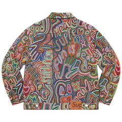 Supreme Chainstitch Denim Jacket Multicolor