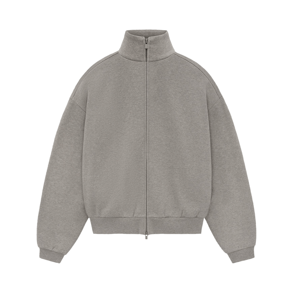 Fear of God Essentials Zip Up Jacket Heather Grey