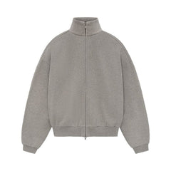 Fear of God Essentials Zip Up Jacket Heather Grey