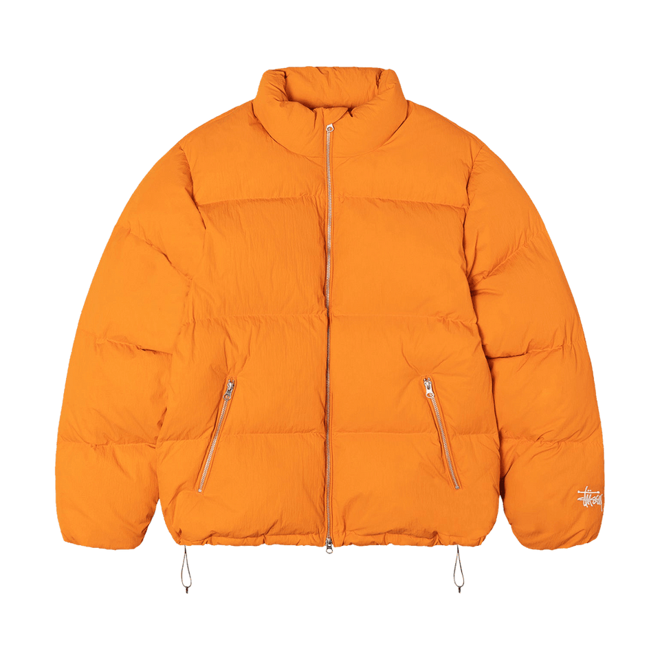 Stussy Down Puffer Nylon Orange