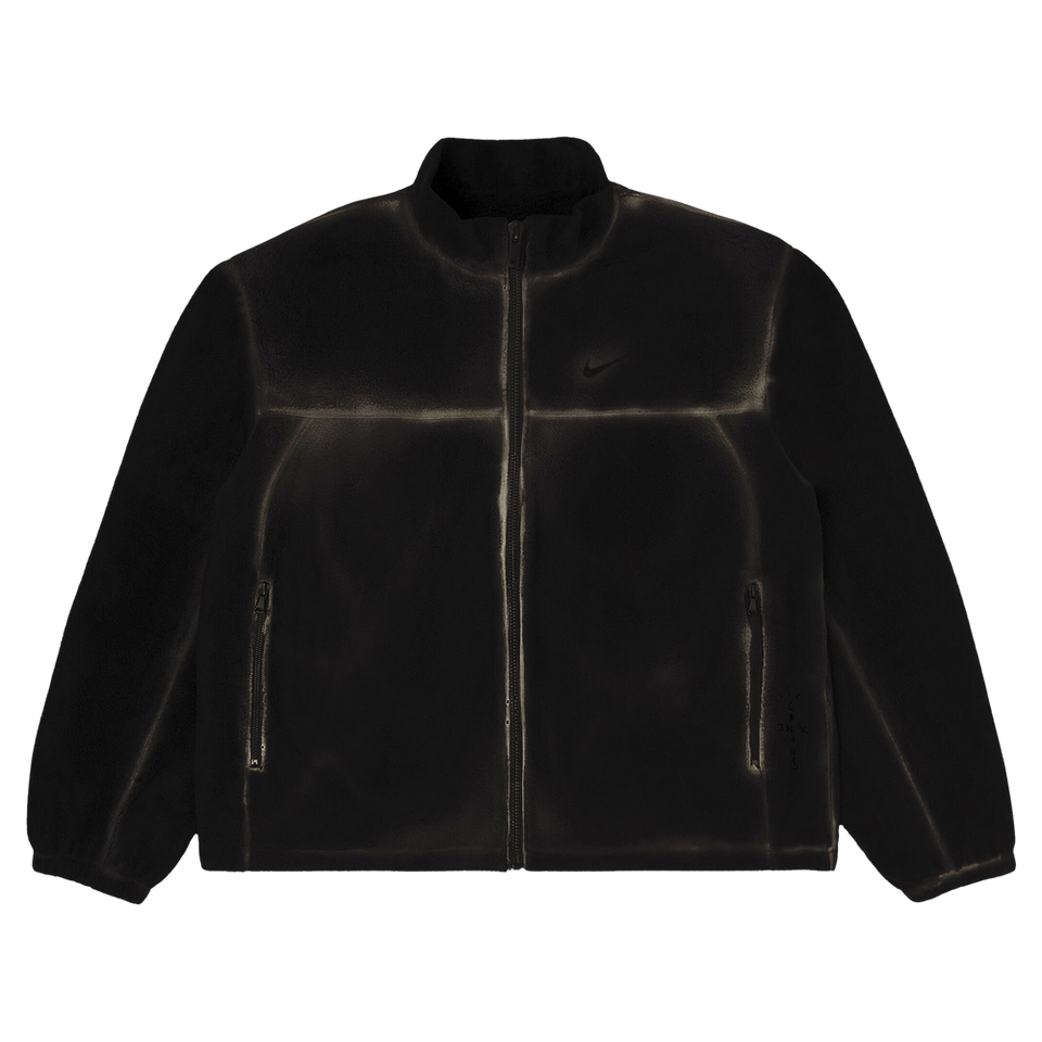 Cactus Jack by Travis Scott x Fragment x Nike Fleece Zip Jacket Black