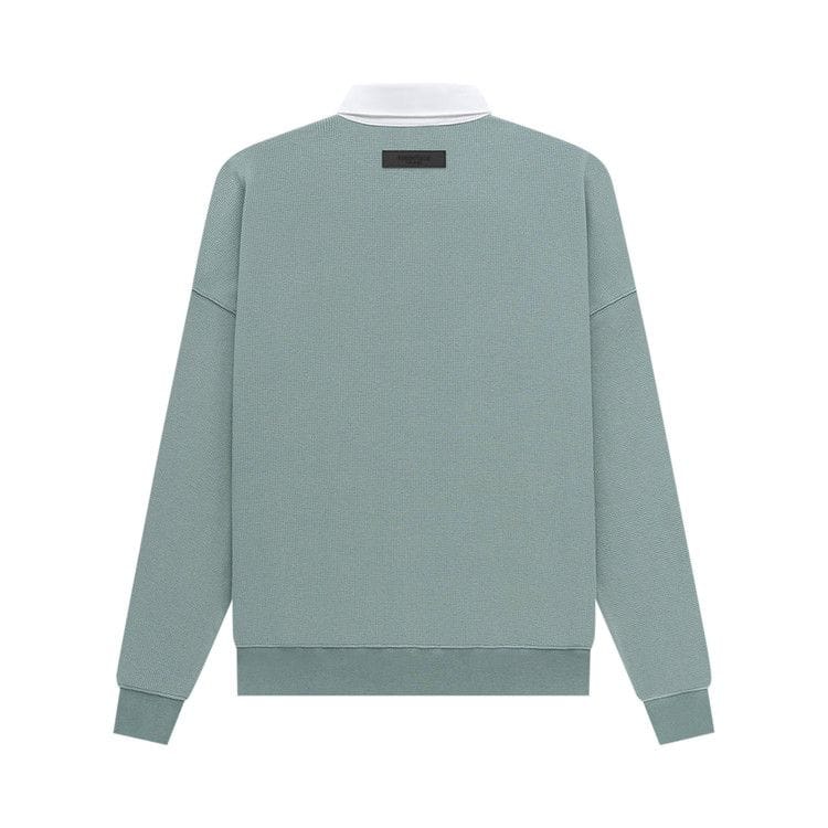 Fear of God Essentials Waffle Henley Rugby Sycamore
