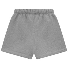 Fear of God Essentials Kids Fleece Soccer Shorts Dark Heather