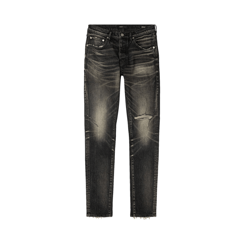 PURPLE BRAND Two Year Dirty Fade Jeans Black