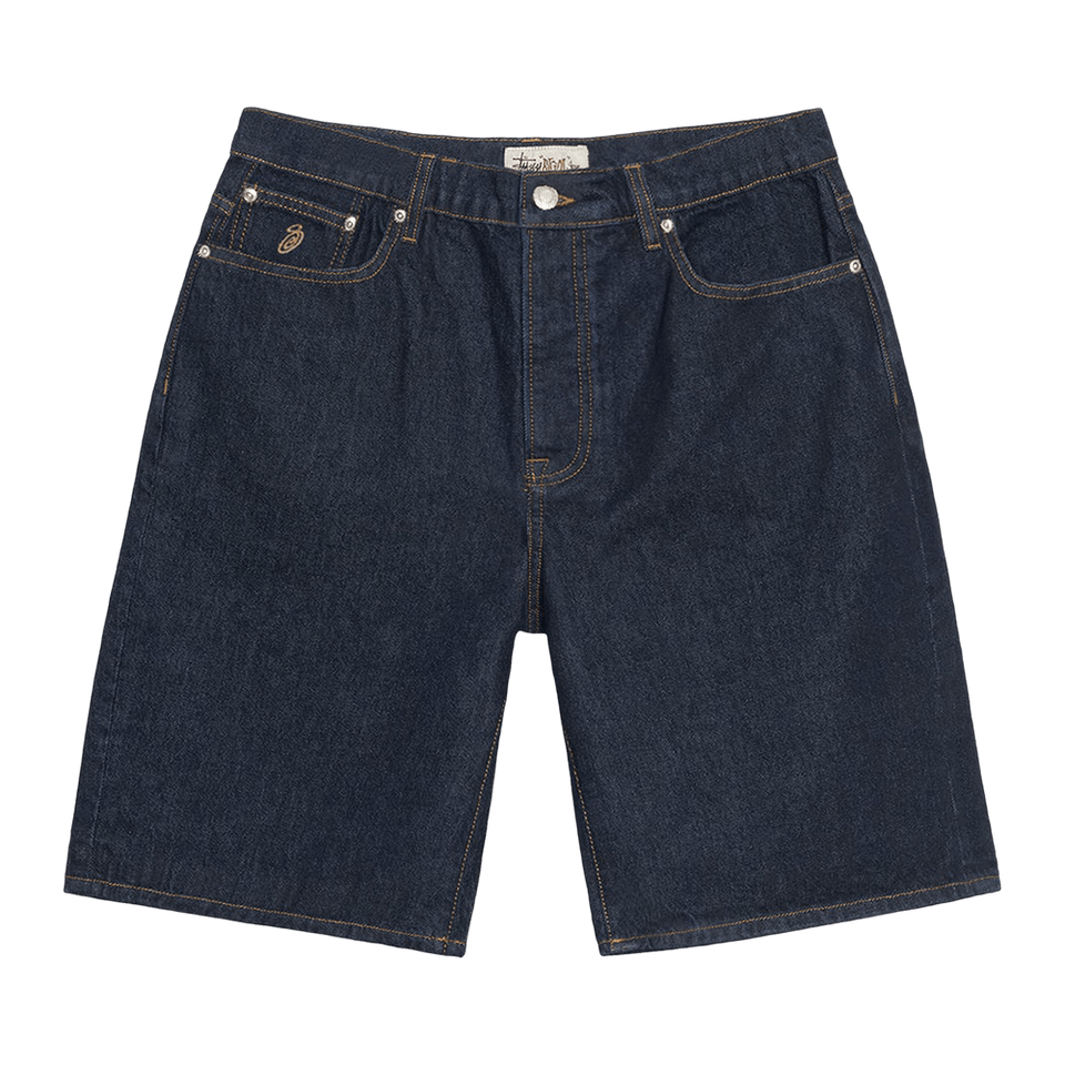 Stussy Big Ol' Denim Shorts Rinsed Indigo