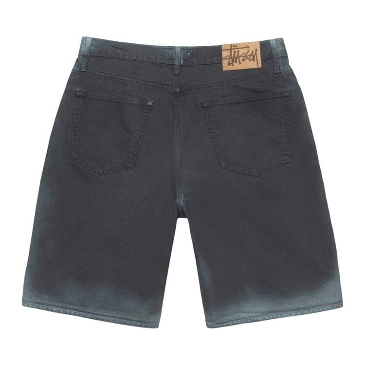 Stussy Spray Dye Big Ol' Shorts Blue