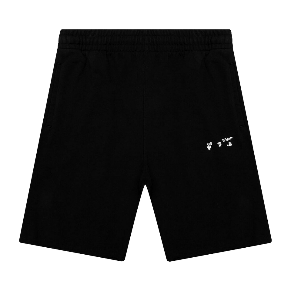 Off-White Logo Sweatshorts Black/White