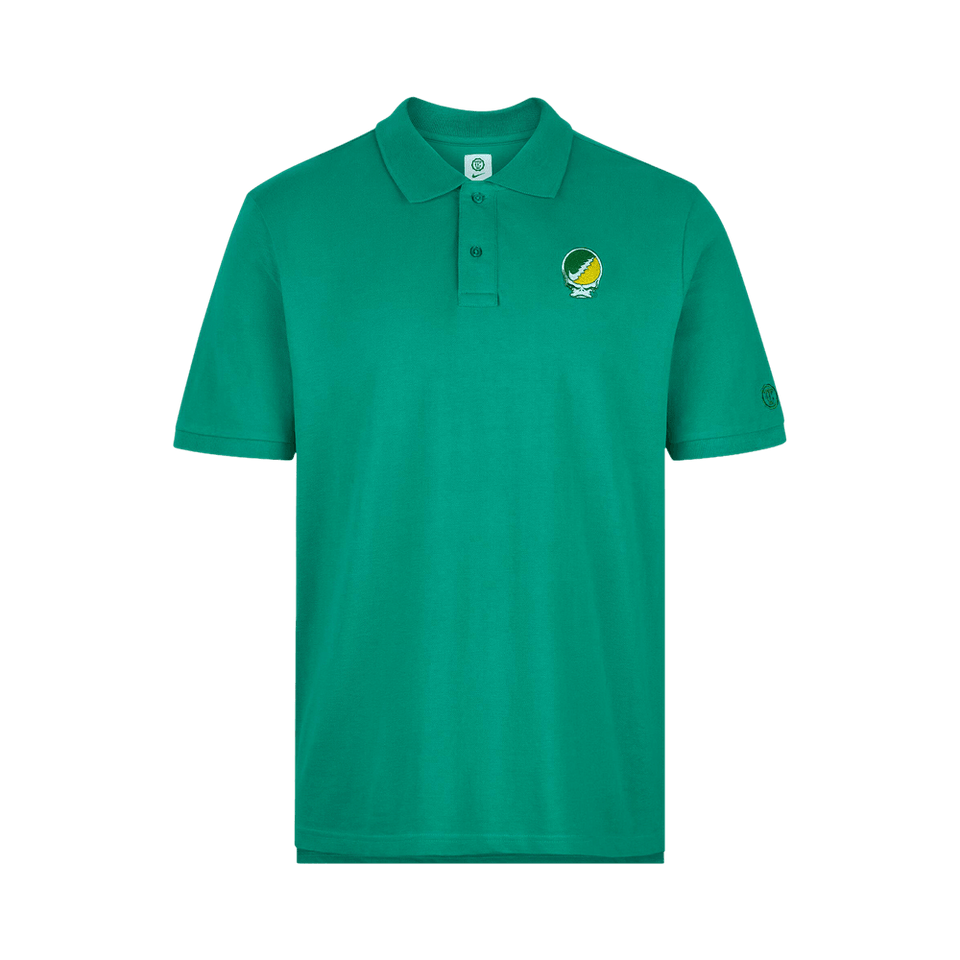 Nike x Class Trip x Grateful Dead x Oregon Steal Your Duck Organic Cotton Polo Green
