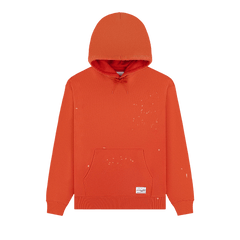 Aimé Leon Dore Paint Splatter Hoodie Faded Orange