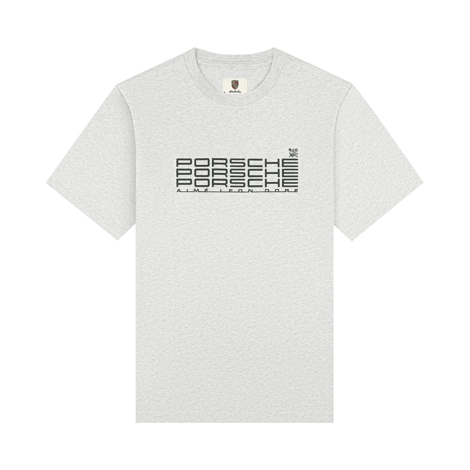 Aimé Leon Dore x Porsche Racing T-Shirt Silver Mix