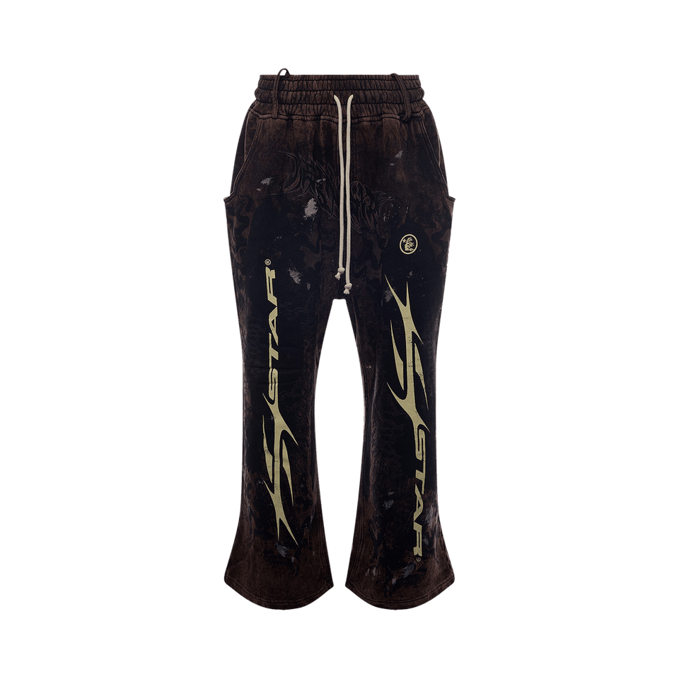 Hellstar Graffiti Sweatpants Brown
