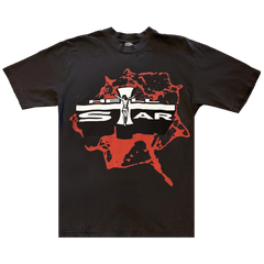 Hellstar Studios Jesus Emblem T-Shirt Red