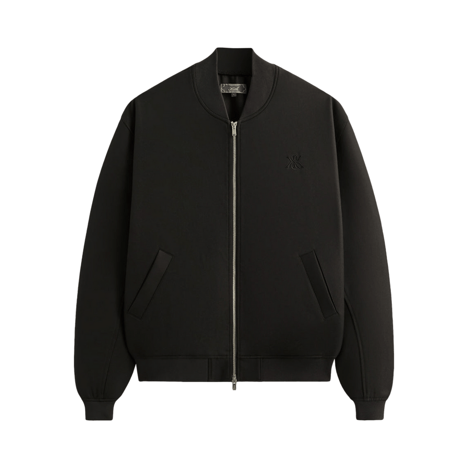 Kith Double Weave Avery Bomber Jacket Black