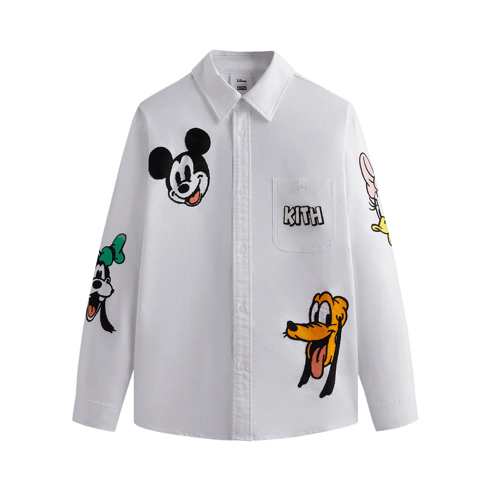 Kith For Mickey & Friends Oxford Apollo White