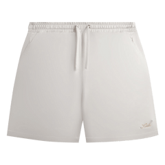 Kith For Olympics Heritage Washed Satin Cedar Shorts Sandrift