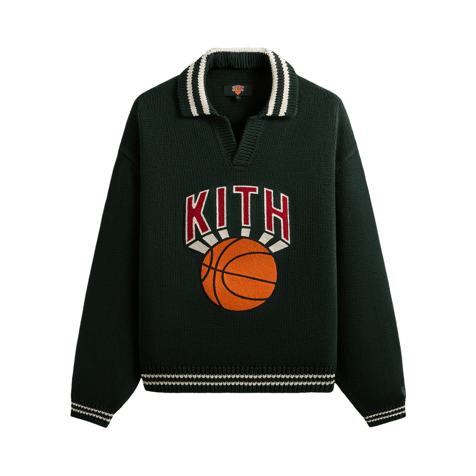 Kith For The New York Knicks Nelson Rugby Sweater Stadium