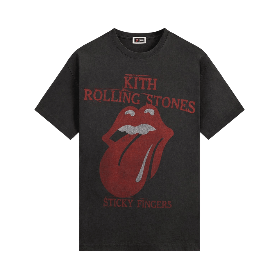 Kith For The Rolling Stones Sticky Fingers Vintage T-Shirt Kindling