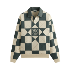 Kith Geo Quilted Nelson Rugby Sandrift