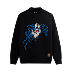 Kith x Marvel Venom Lewis Crewneck Sweater Black
