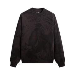 Kith x Marvel Spiderman Crewneck Sweater Carbon