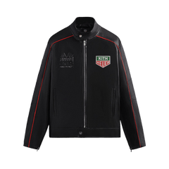 Kith x TAG Heuer Formula Leather Racing Jacket Black