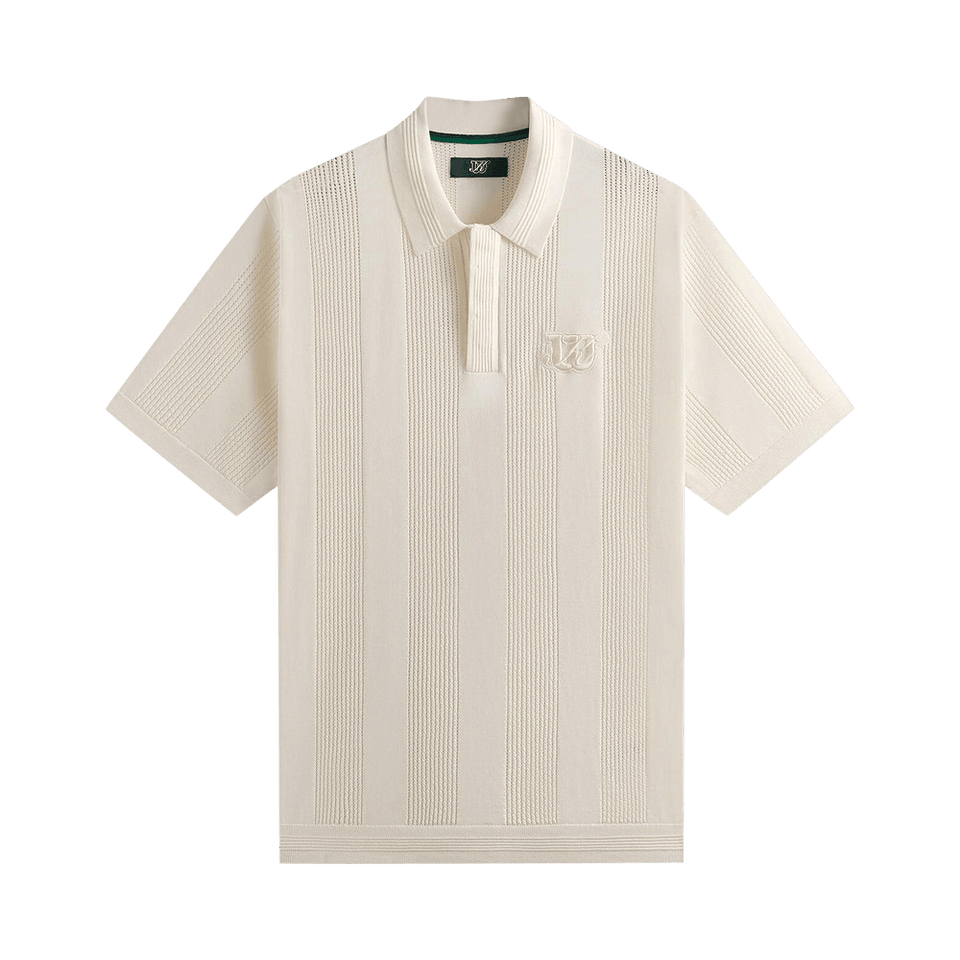 Kith x Wilson Crochet Polo Sandrift