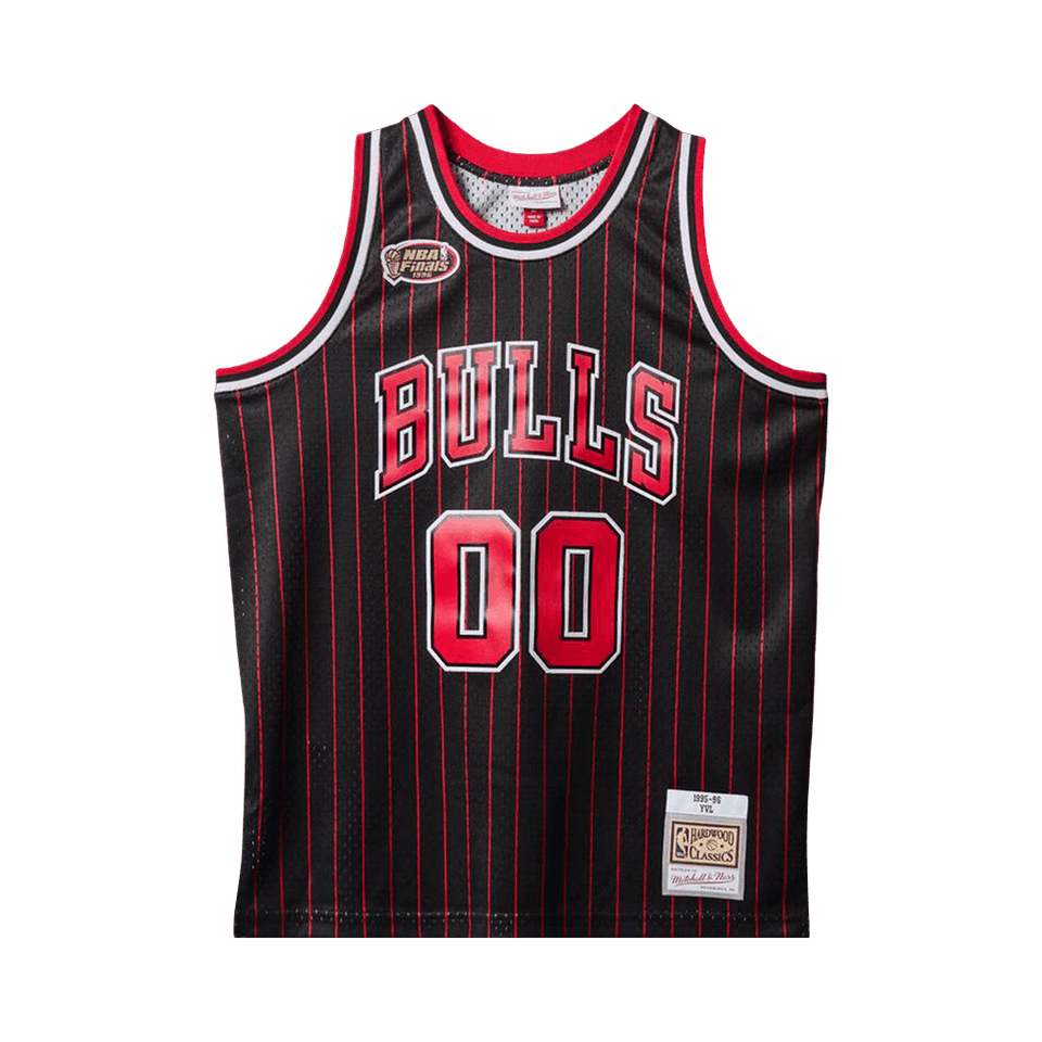 Mitchell & Ness x Playboi Carti x NBA Chicago Bulls 1995 Jersey Black
