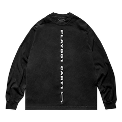 Playboi Carti IAM Swamp Tire Long Sleeve Black