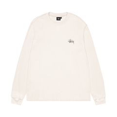 Stussy Basic Stock Long-Sleeve Thermal Bone